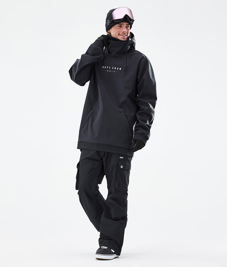 Dope Yeti 2022 Snowboard Jacket Men Range Black