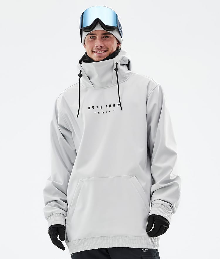 Dope Yeti 2022 Kurtka Snowboardowa Mężczyźni Range Light Grey, Zdjęcie 2 z 8