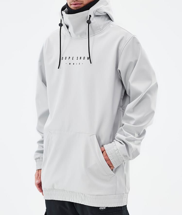 Dope Yeti 22 Skijacke Herren Range Light Grey, Bild 8 von 8