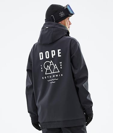 Dope Yeti W 2022 Giacca Snowboard Black