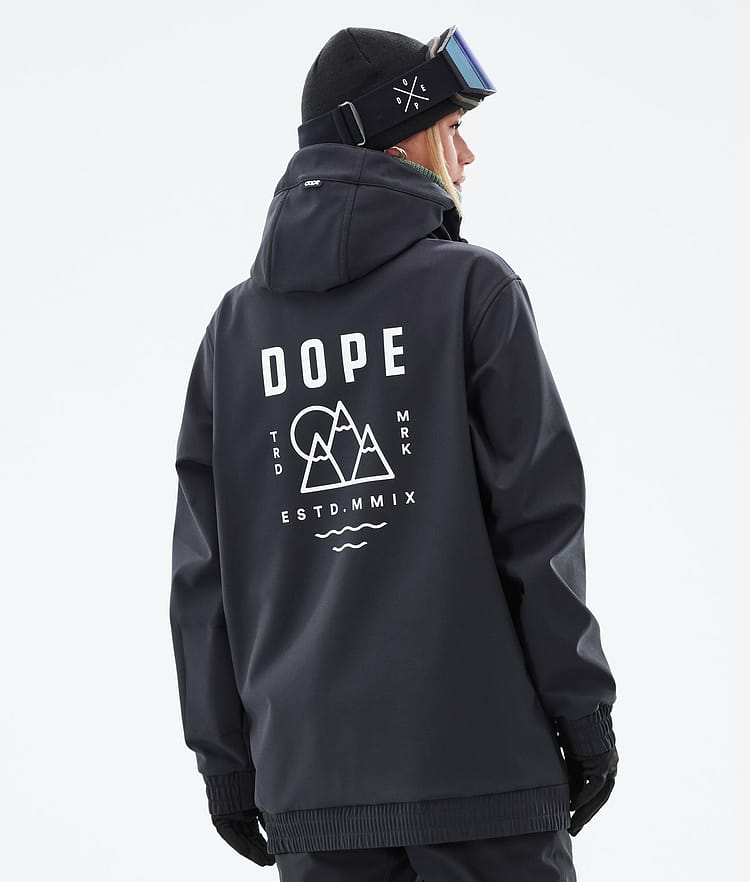 Dope Yeti W 2022 Bunda na Snowboard Dámské Summit Black, Obrázek 1 z 8