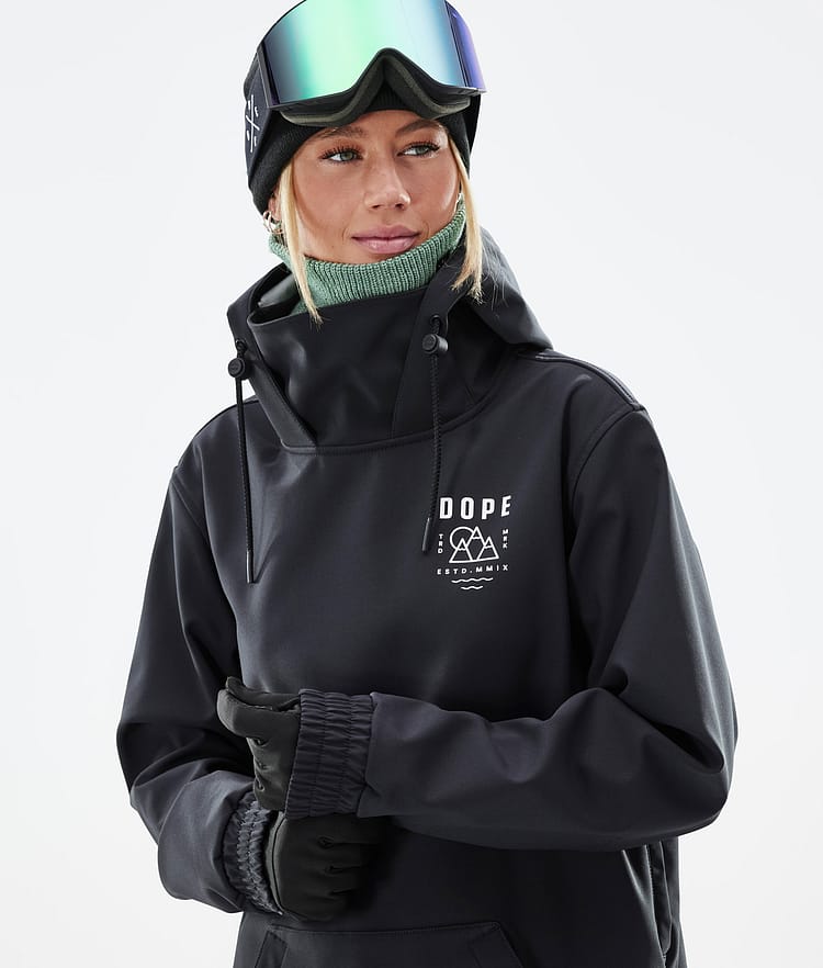 Dope Yeti W 2022 Snowboard jas Dames Summit Black