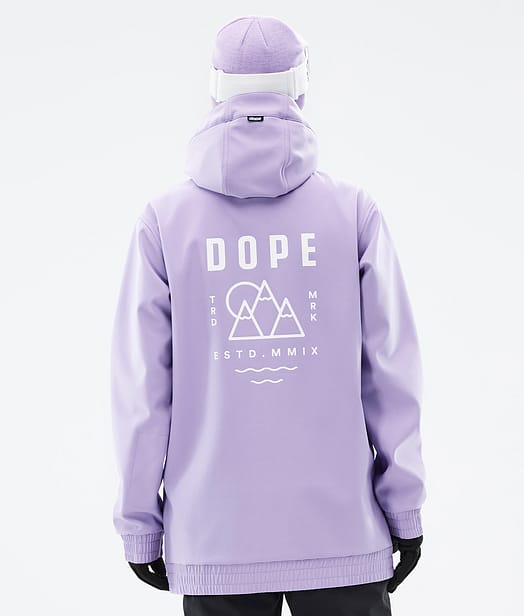 Dope Yeti W 2022 Veste Snowboard Femme Faded Violet