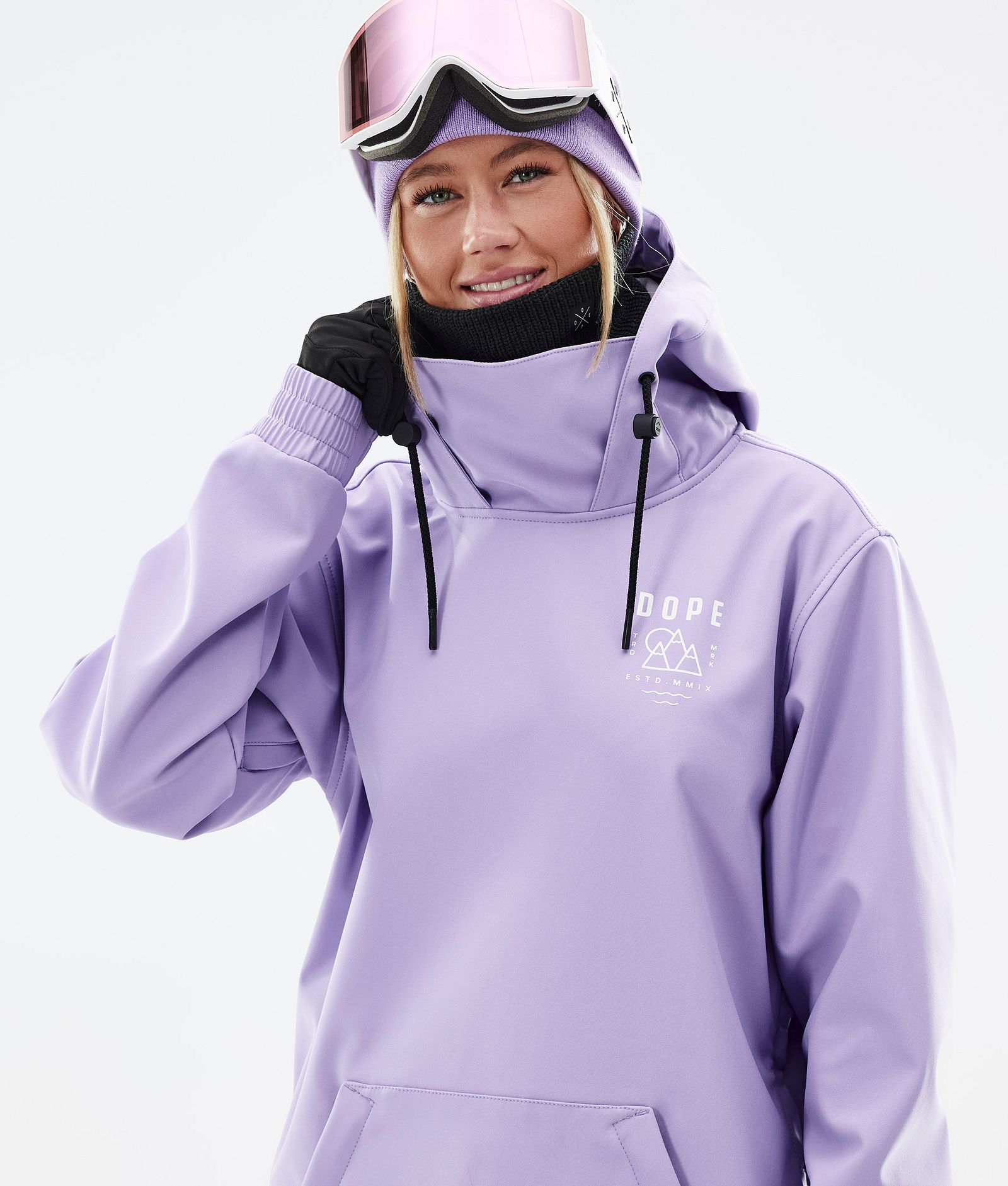 Dope Yeti W 2022 Veste de Ski Femme Summit Faded Violet
