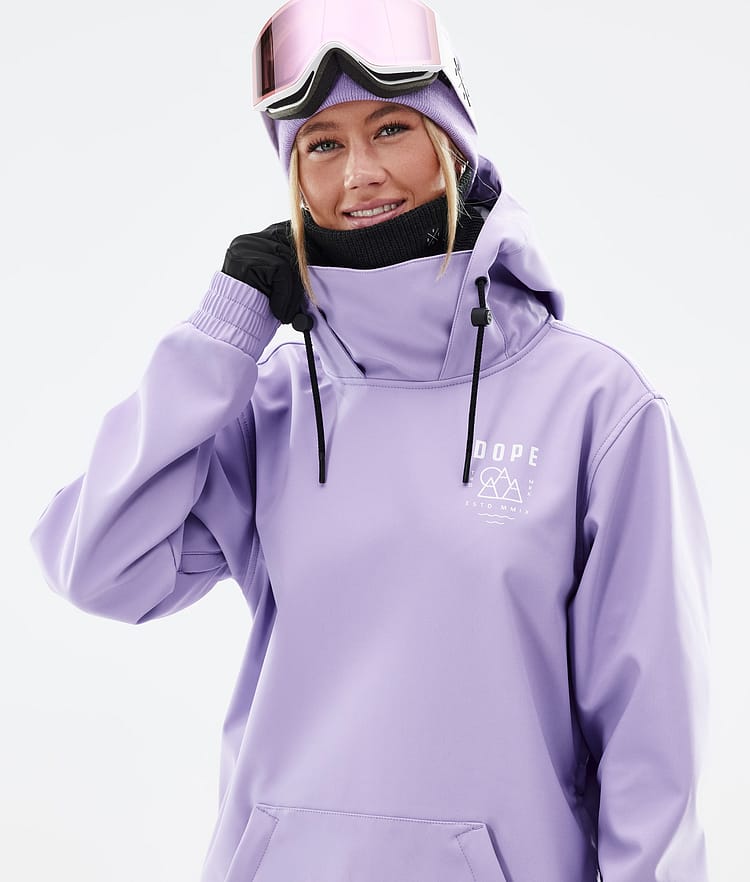 Dope Yeti W 22 Snowboard jas Dames Summit Faded Violet, Afbeelding 3 van 8