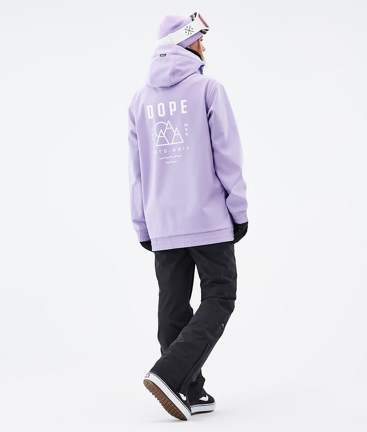 Dope Yeti W 22 Snowboard jas Dames Summit Faded Violet, Afbeelding 4 van 8