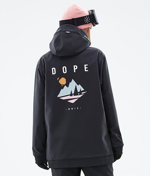 Dope Yeti W 2022 Snowboardjacke Damen Black