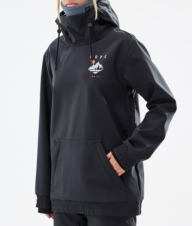 Dope Yeti W 2022 Snowboard Jacket Women Pine Black, Image 8 of 8