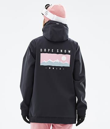 Dope Yeti W 22 Kurtka Snowboardowa Kobiety Range Black