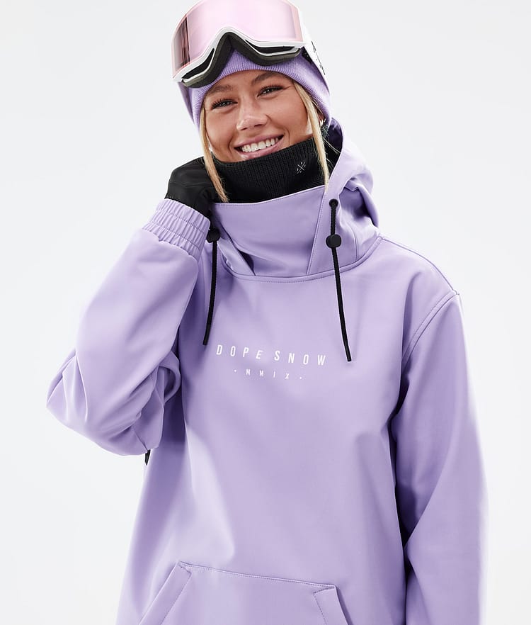 Dope Yeti W 2022 Veste Snowboard Femme Range Faded Violet, Image 3 sur 8