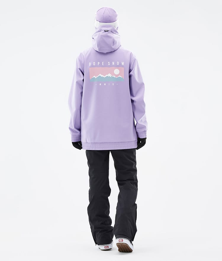 Dope Yeti W 22 Snowboard jas Dames Range Faded Violet, Afbeelding 4 van 8