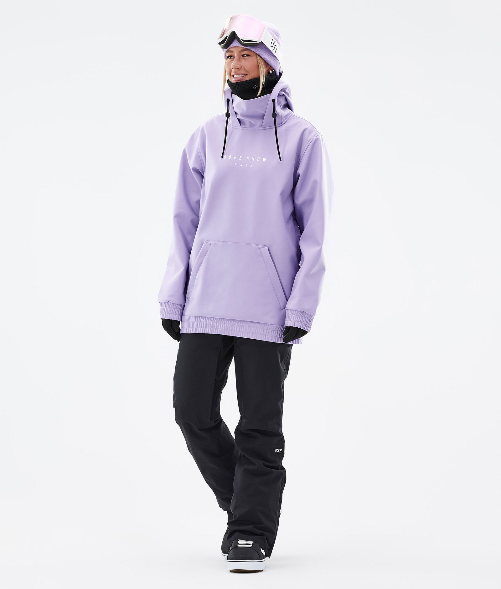 Dope Yeti W 2022 Kurtka Snowboardowa Kobiety Range Faded Violet