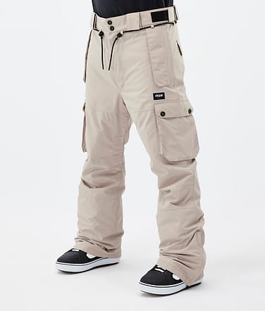 Dope Iconic Snowboard Pants Men Sand