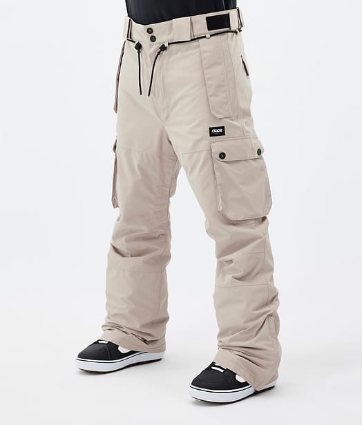 Dope Iconic Snowboard Broek Heren Sand