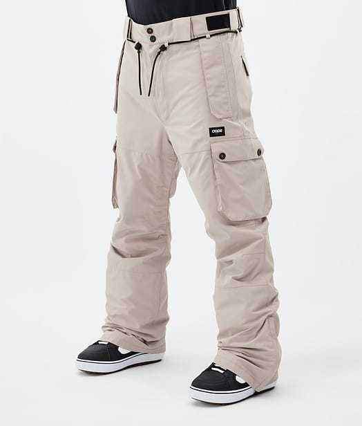 Dope Iconic Spodnie Snowboardowe Mężczyźni Sand