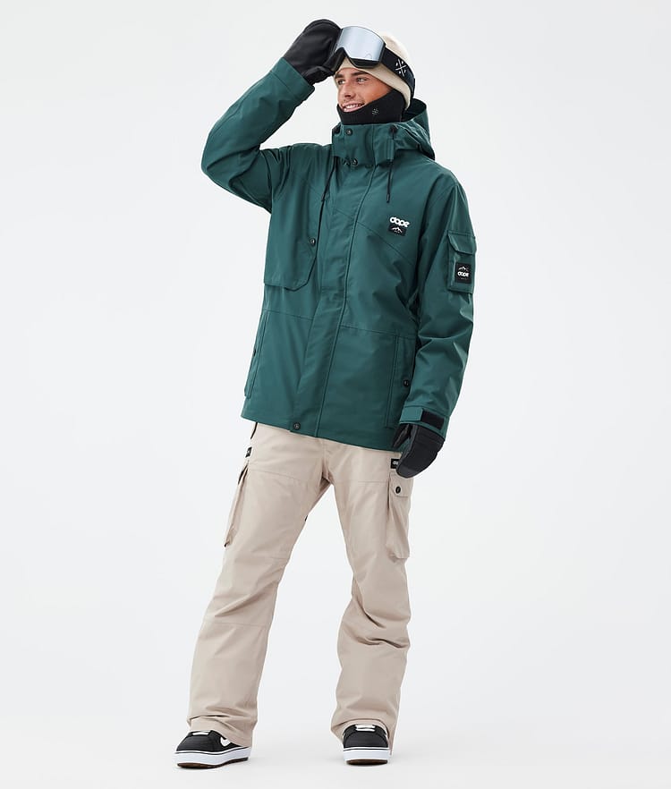 Dope Iconic Spodnie Snowboardowe Mężczyźni Sand, Image 2 of 7