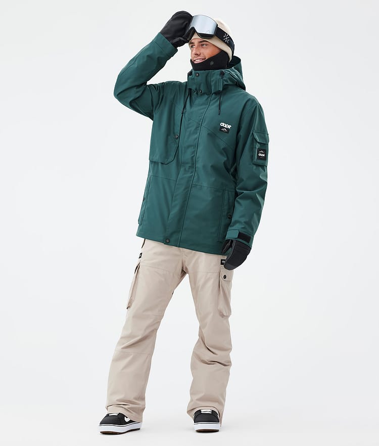 Dope Iconic Pantalon de Snowboard Homme Sand, Image 2 sur 7