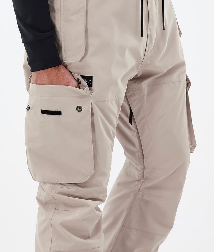 Dope Blizzard W Pantalones Esquí Mujer Sand - Tierra