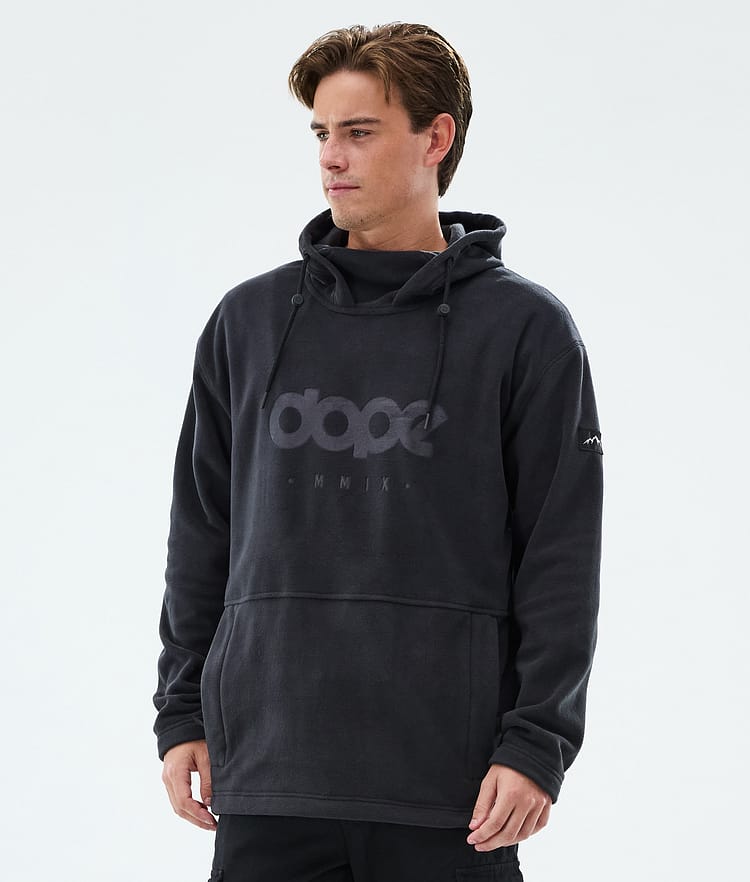 Dope Cozy II Fleece Hoodie Heren Black Renewed, Afbeelding 1 van 7