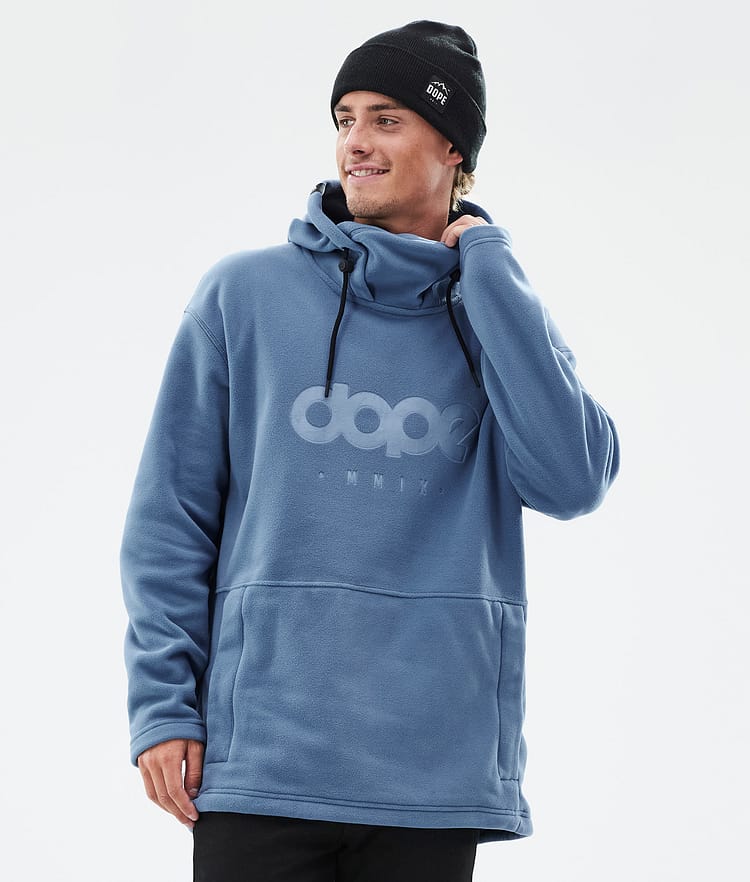Dope Cozy II Pull Polaire Homme Blue Steel, Image 1 sur 7