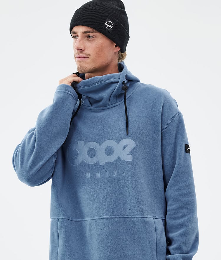 Dope Cozy II Pull Polaire Homme Blue Steel, Image 2 sur 7
