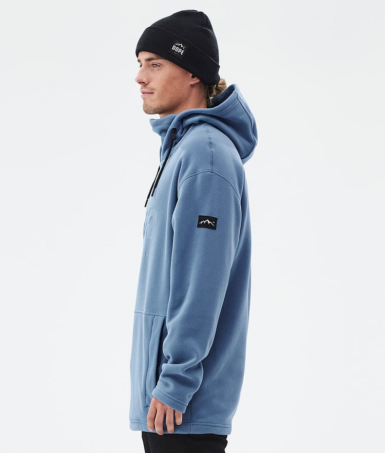 Dope Cozy II Pull Polaire Homme Blue Steel, Image 5 sur 7
