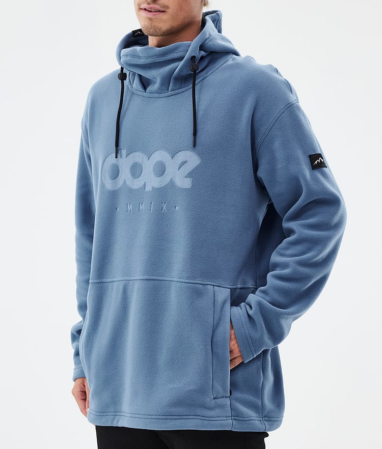 Dope Cozy II Pull Polaire Homme Blue Steel, Image 7 sur 7