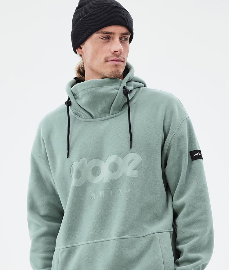 Dope Cozy II Fleece Hoodie Men Faded Green, Image 2 of 7