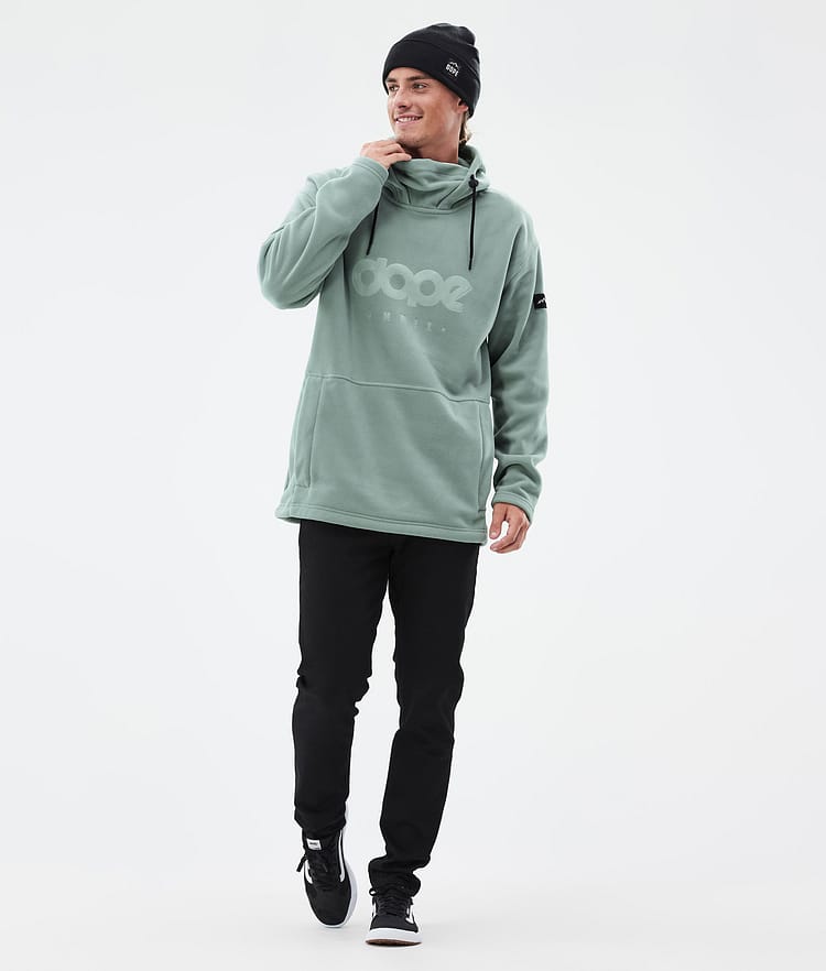 Dope Cozy II Fleece Hoodie Men Faded Green