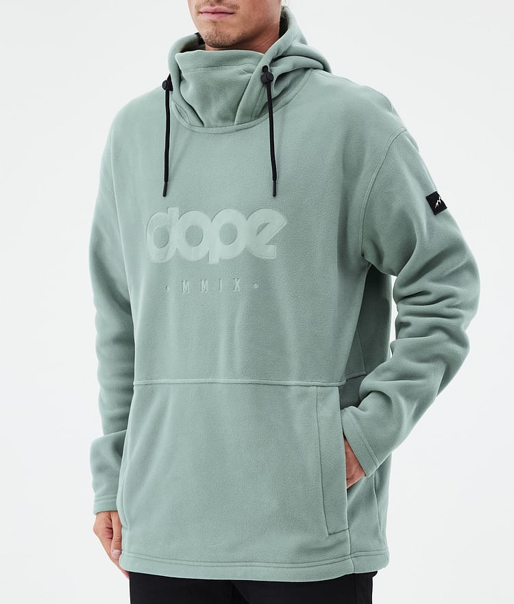 Dope Cozy II Fleece-hoodie Herre Faded Green