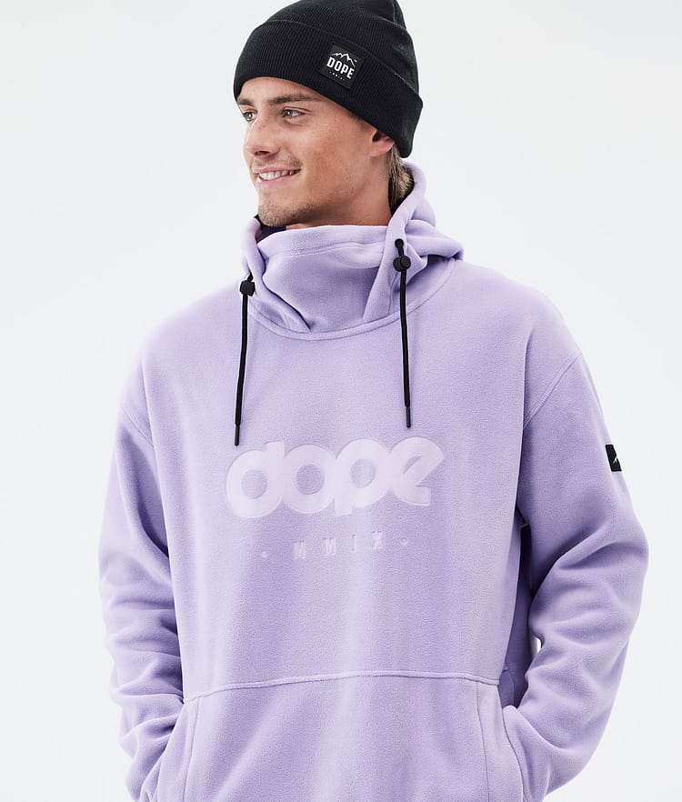 Dope Cozy II Pull Polaire Homme Faded Violet, Image 2 sur 7