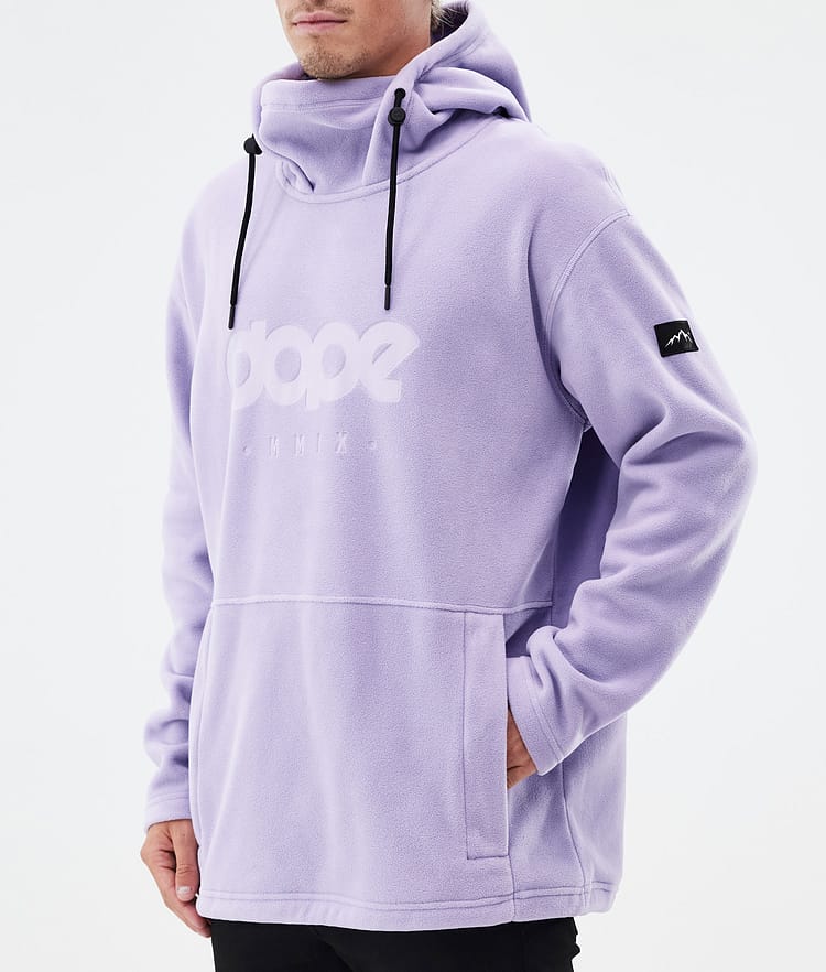 Dope Cozy II Pile con Cappuccio Uomo Faded Violet