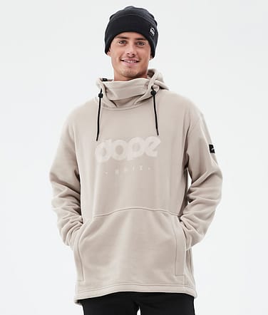 Dope Cozy II Fleece-hoodie Herre Sand