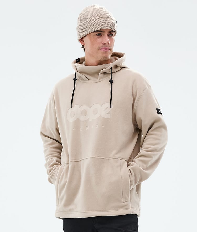 Dope Cozy II Fleece Hoodie Heren Sand Renewed, Afbeelding 1 van 7