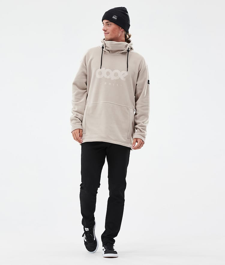 Dope Cozy II Pull Polaire Homme Sand, Image 3 sur 7