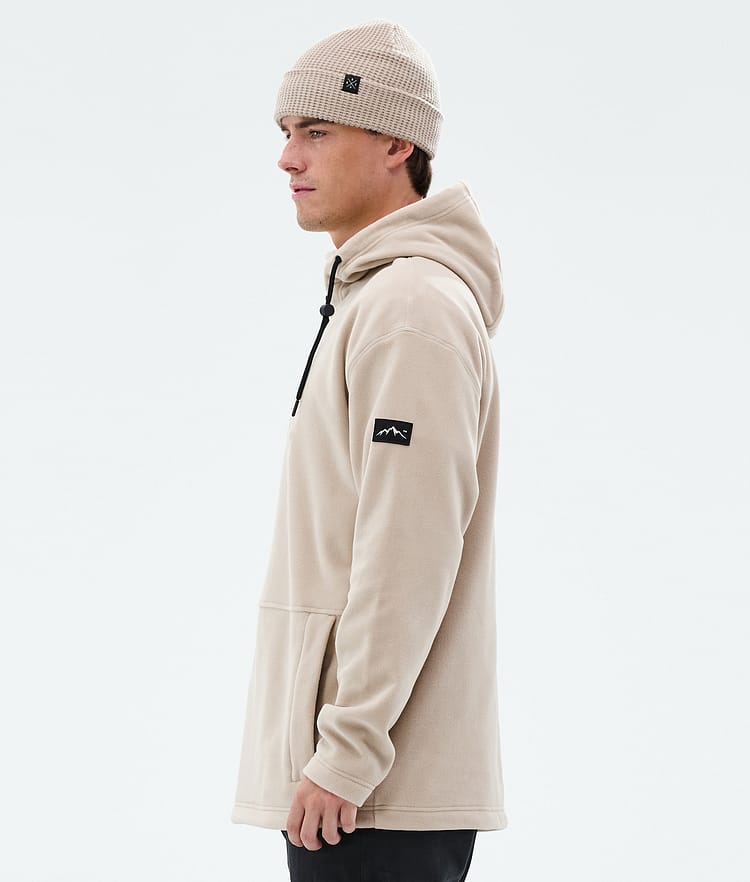 Dope Cozy II Fleece Hoodie Heren Sand Renewed, Afbeelding 5 van 7