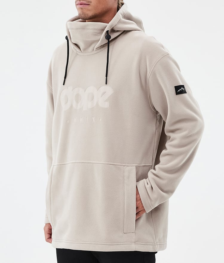 Dope Cozy II Fleece-hoodie Herre Sand Renewed, Billede 7 af 7