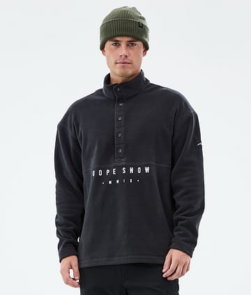 Dope Comfy Fleecová Mikina Pánské Black