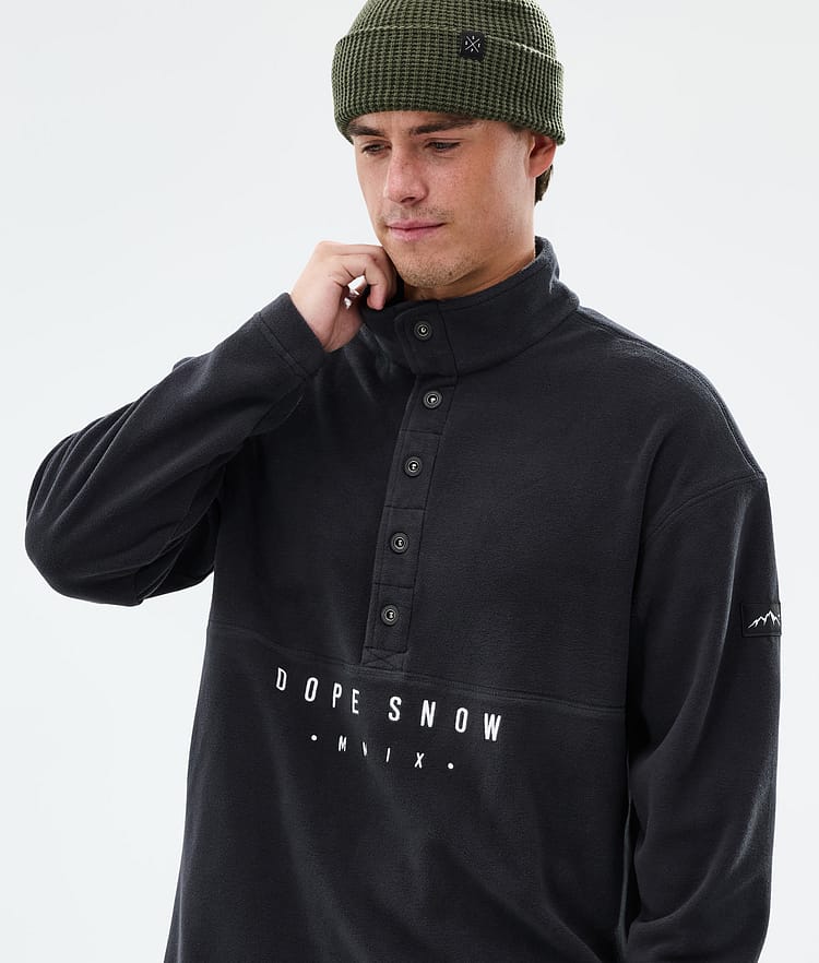 Dope Comfy Fleece Trui Heren Black Renewed, Afbeelding 2 van 6