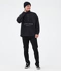 Dope Comfy Fleece Sweater Men Black Renewed, Image 3 of 6