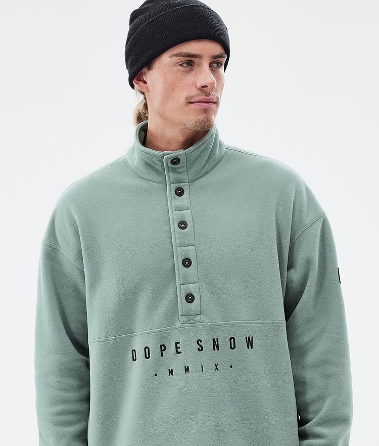 Dope Comfy Fleecepullover Herren Faded Green