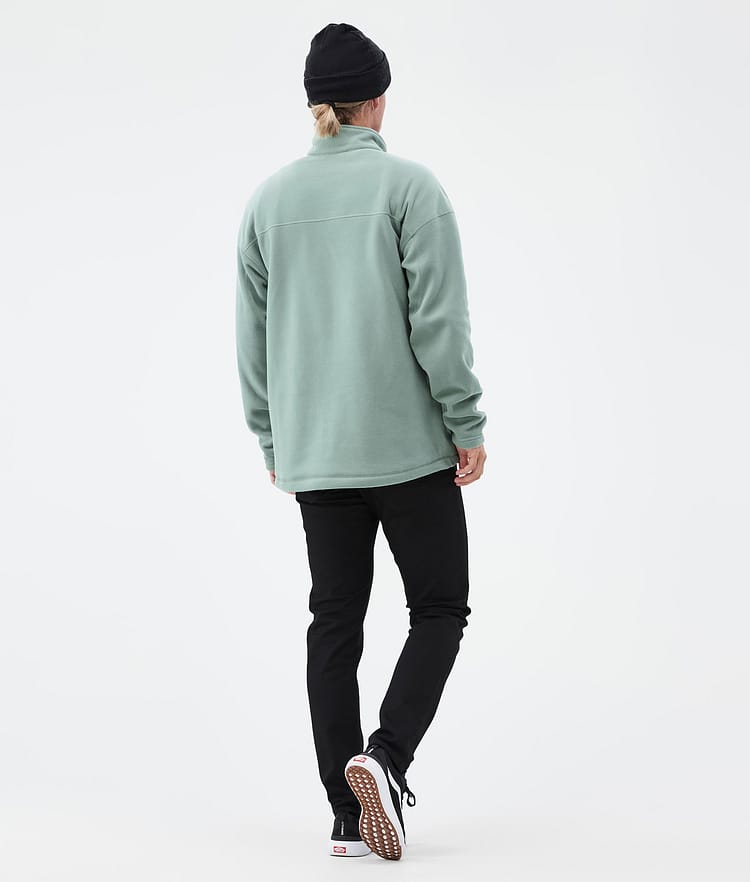 Dope Comfy Fleece Sweater Men Faded Green