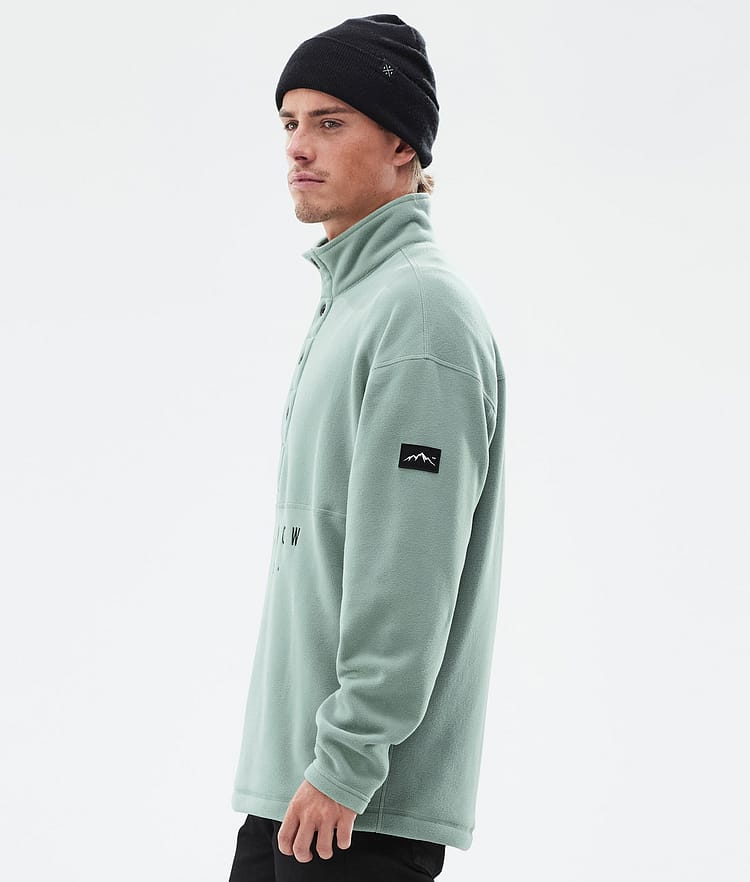 Dope Comfy Sweter Polarowy Mężczyźni Faded Green