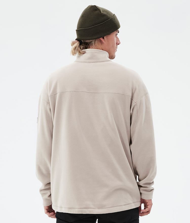 Dope Comfy Fleece Sweater Men Sand/Black Renewed, Image 6 of 6