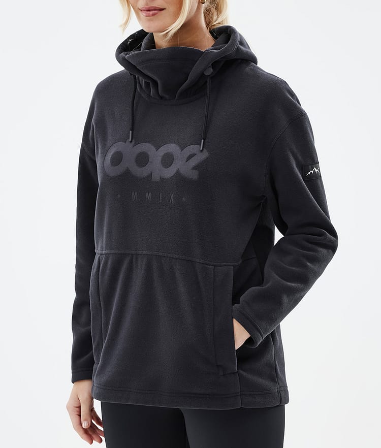 Dope Cozy II W Fleece-hoodie Dame Black Renewed, Billede 7 af 7