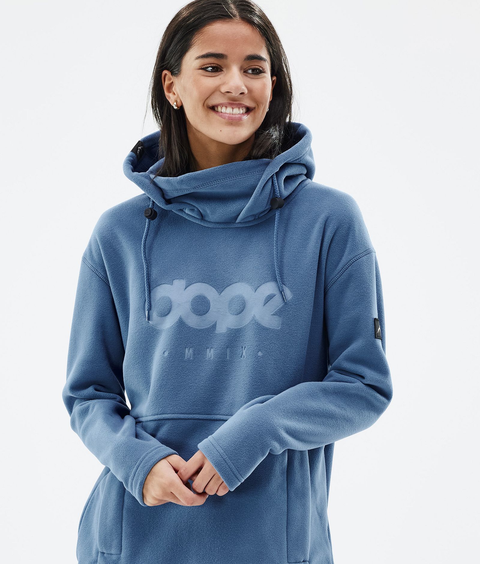 Dope Cozy II W Fleece-hoodie Dame Blue Steel, Billede 2 af 8