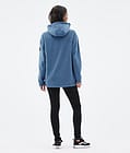 Dope Cozy II W Fleece-hoodie Dame Blue Steel, Billede 4 af 8