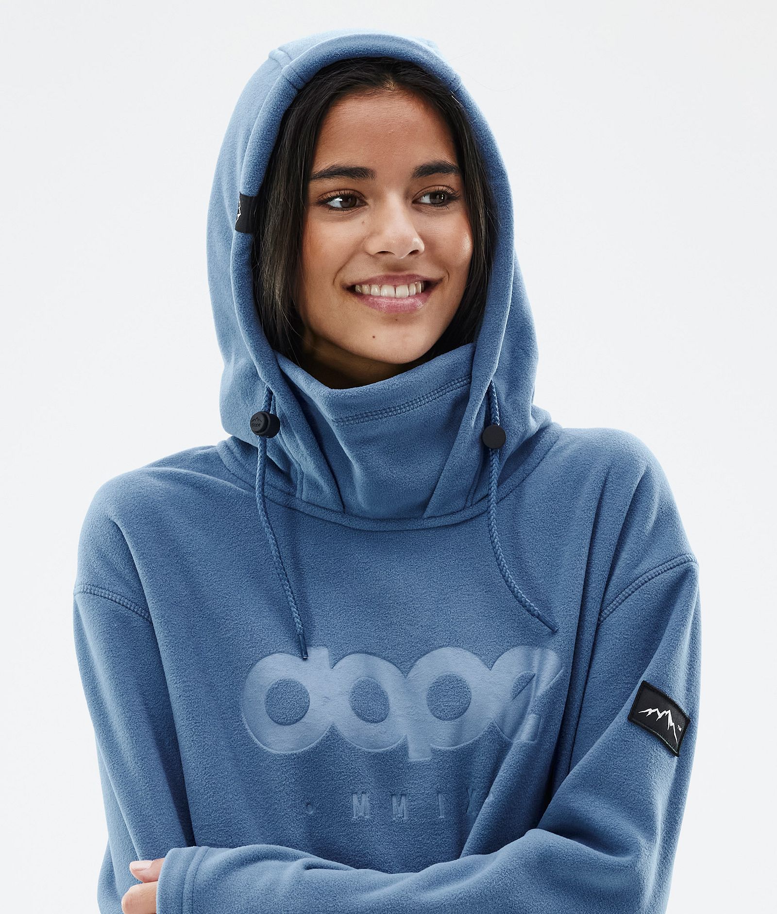 Dope Cozy II W Fleece Hoodie Women Blue Steel, Image 5 of 8