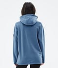 Dope Cozy II W Fleece-hoodie Dame Blue Steel, Billede 7 af 8