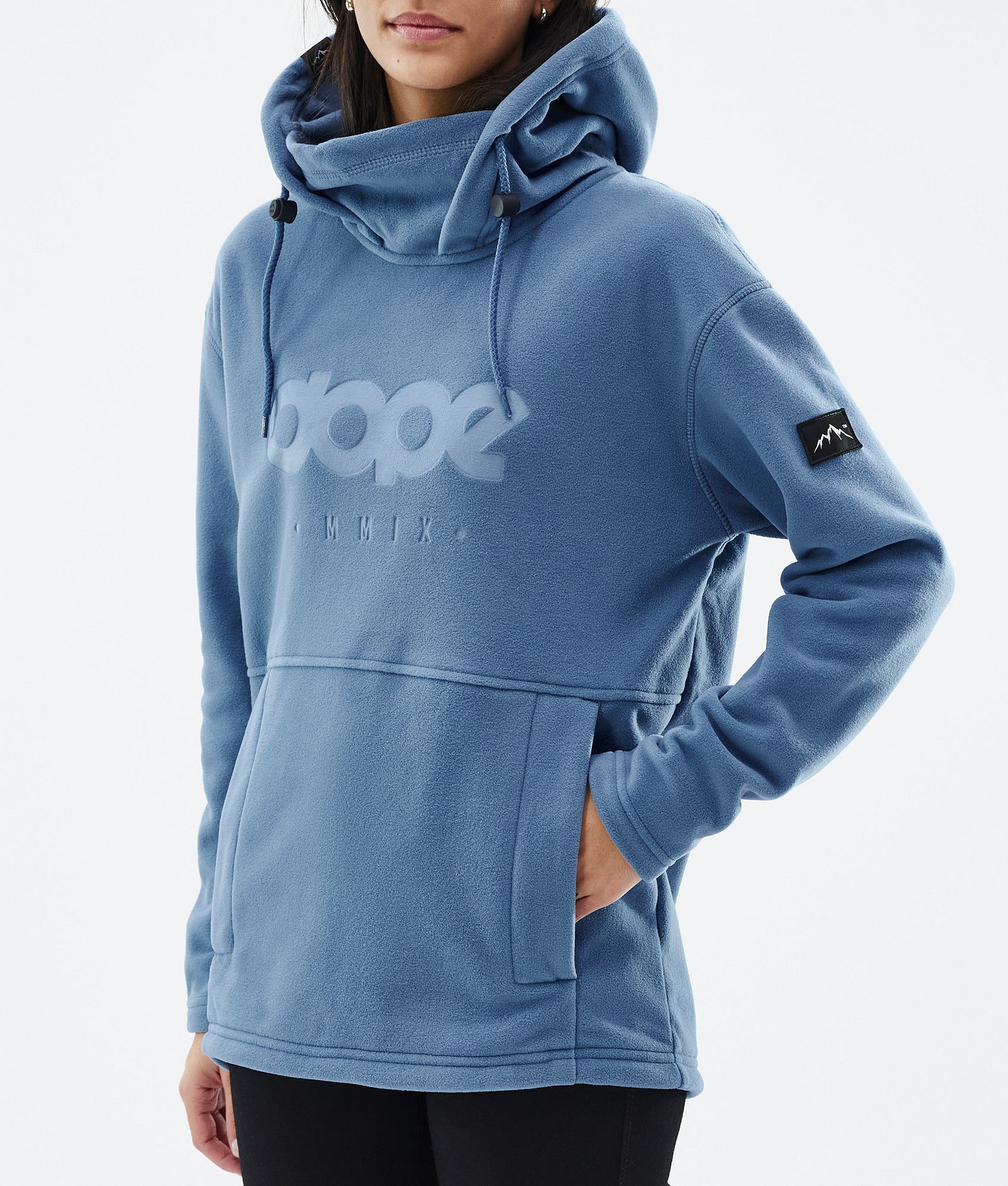 Dope Cozy II W Fleece-hoodie Dame Blue Steel, Billede 8 af 8